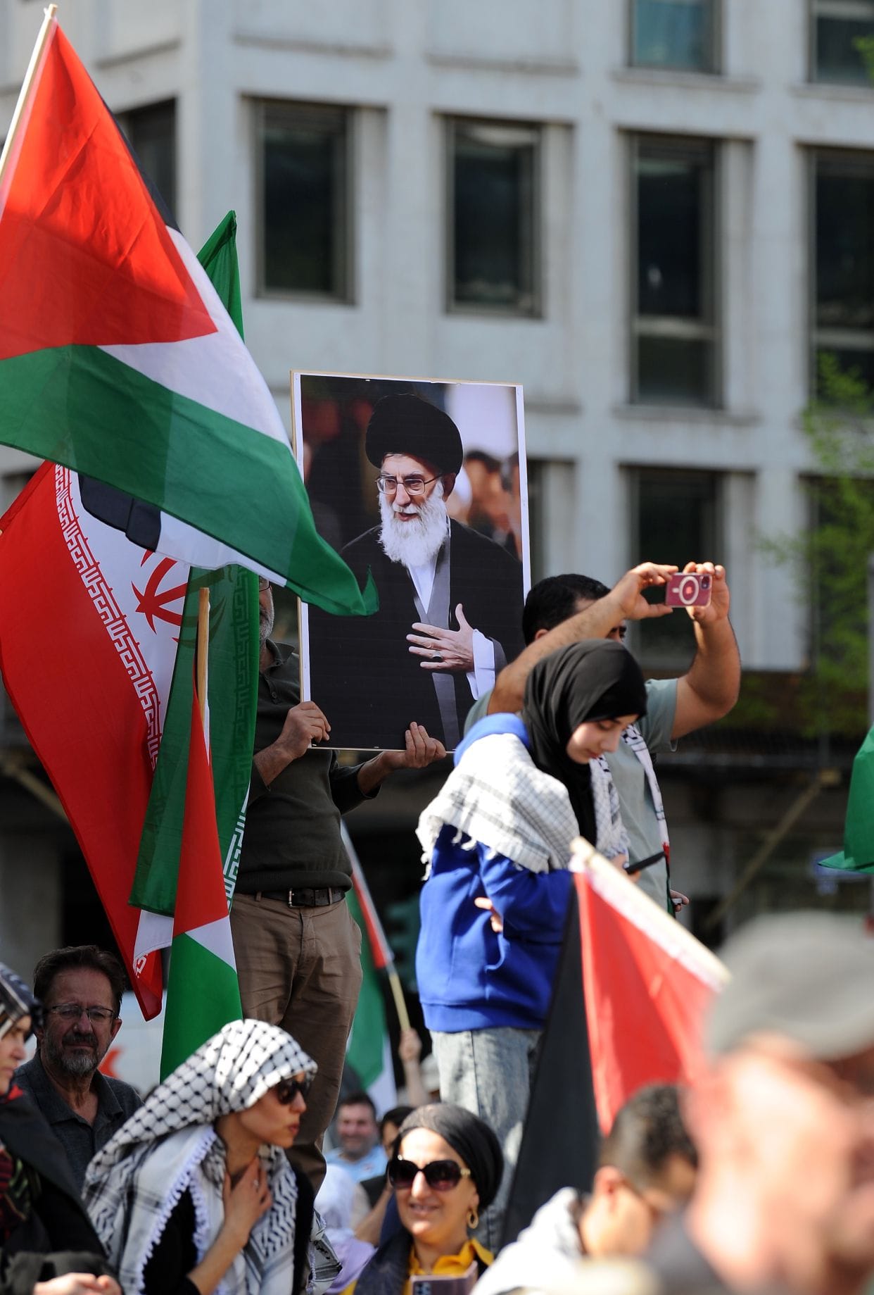 Frankfurt Citizens Stand Against Al-Quds Day March