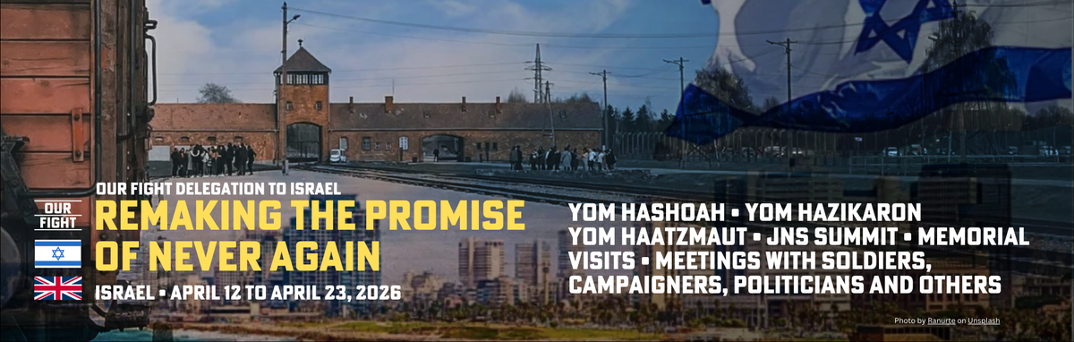 An Update on the 2026 Our Fight Delegation to Israel