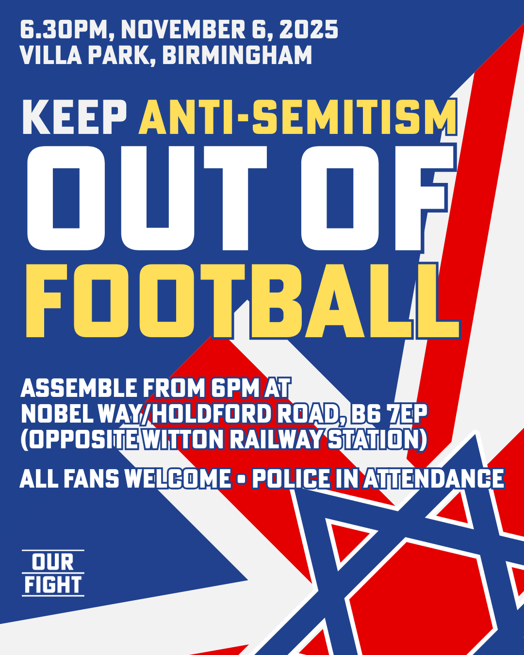 Keep Anti-Semitism Out of Football
